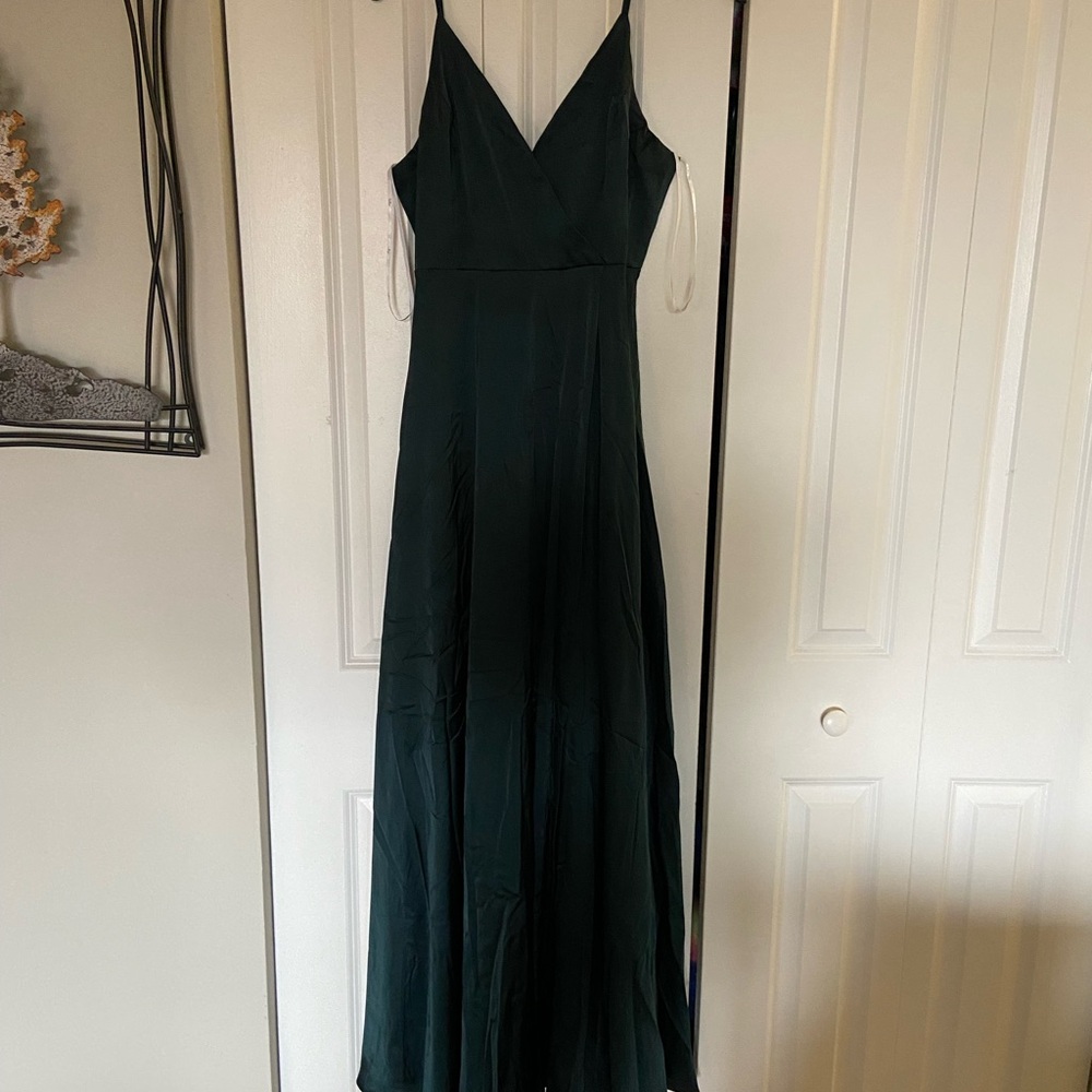 Lulu's Deep Green Maxi Dress